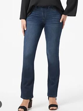 Laurie Felt Silky Denim Baby Bell Jeans